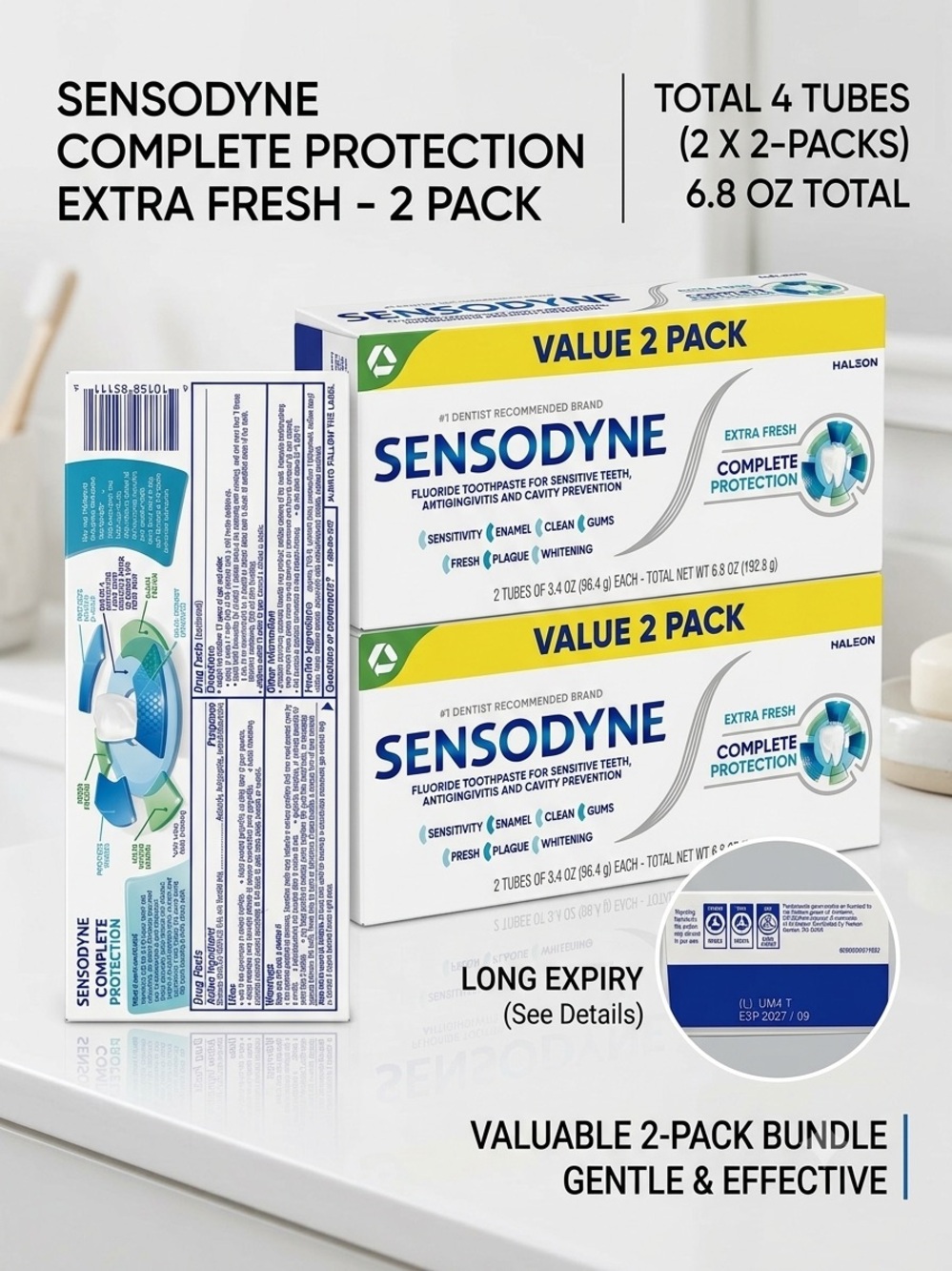 SENSODYNE Toothpaste - Value 2 Pack (qty available-2)